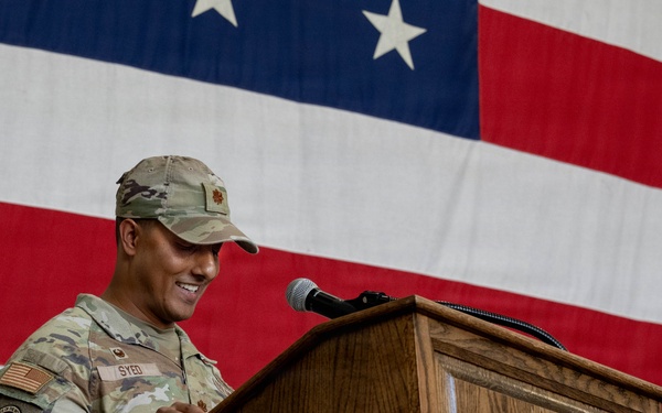 8th CS welcomes new commander
