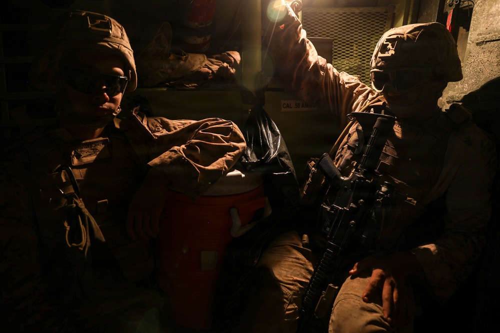U.S. Marines and allied forces conduct combined arms live fire exercise during Sea Breeze 26 in Romania