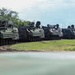 U.S. Marines and allied forces confuct live fire exercise during Sea Breeze 26 in Romania