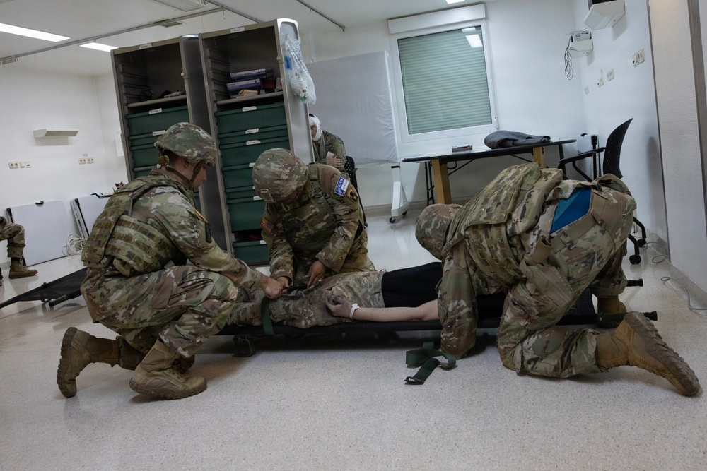 KFOR RC-E Soldiers and first responders strengthen response capabilities during mass casualty exercise