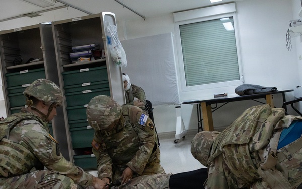 KFOR RC-E Soldiers and first responders strengthen response capabilities during mass casualty exercise