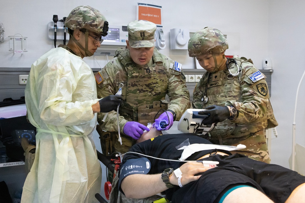 KFOR RC-E Soldiers and first responders strengthen response capabilities during mass casualty exercise