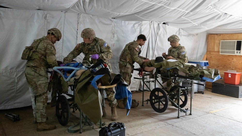 KFOR RC-E Soldiers and first responders strengthen response capabilities during mass casualty exercise