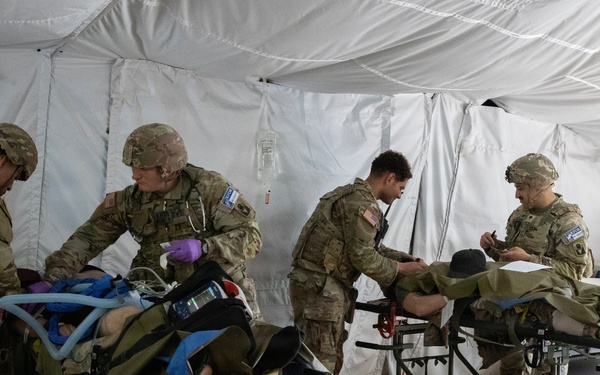 KFOR RC-E Soldiers and first responders strengthen response capabilities during mass casualty exercise