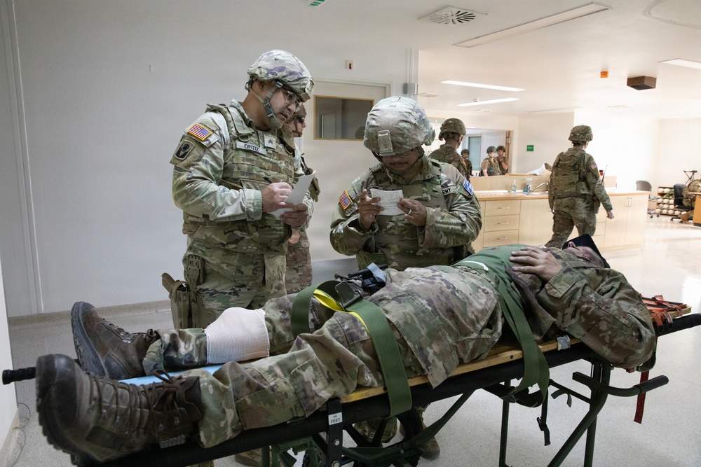 KFOR RC-E Soldiers and first responders strengthen response capabilities during mass casualty exercise