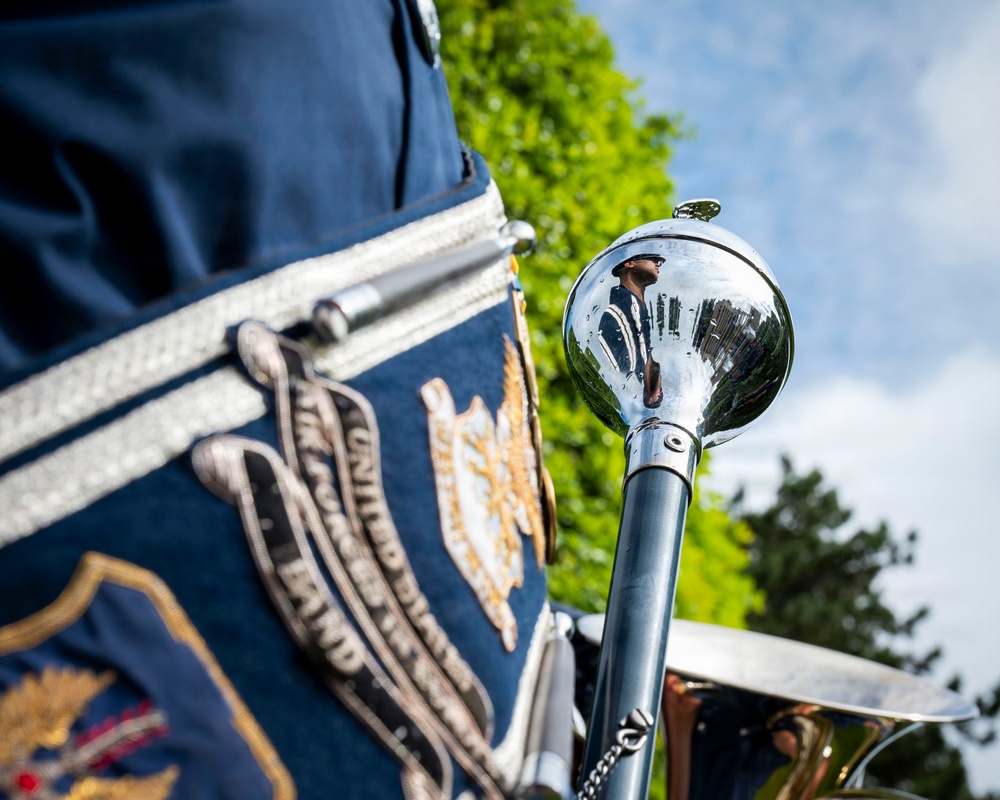 DoW attends Normandy American Cemetery Ceremony