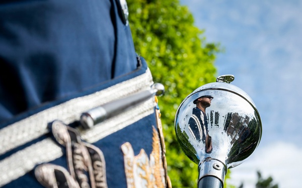 DoW attends Normandy American Cemetery Ceremony