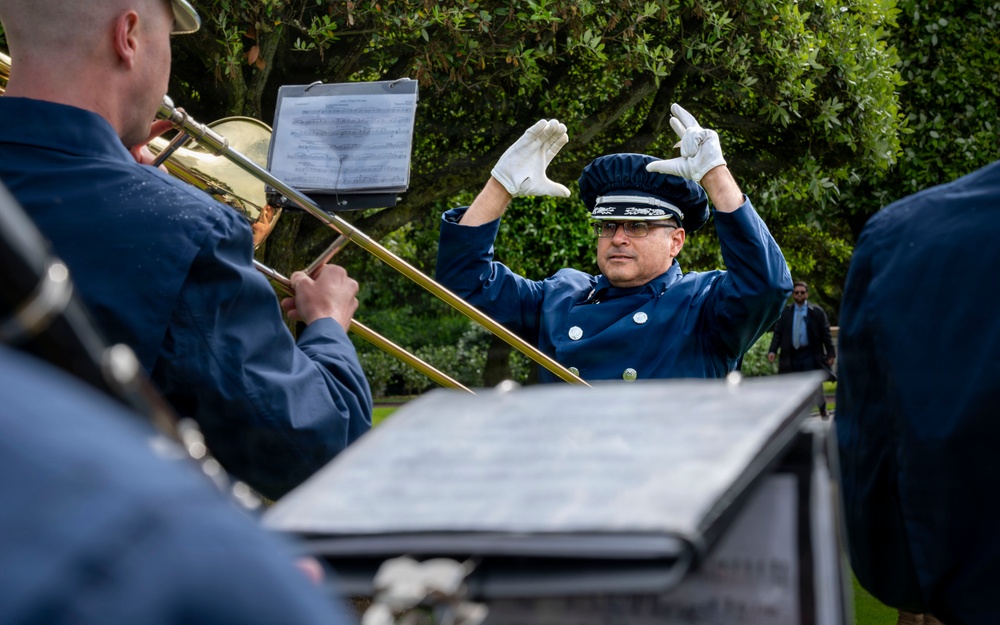 DoW attends Normandy American Cemetery Ceremony