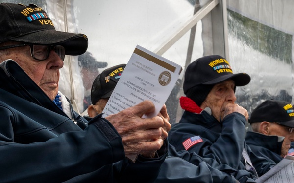 DoW attends Normandy American Cemetery Ceremony