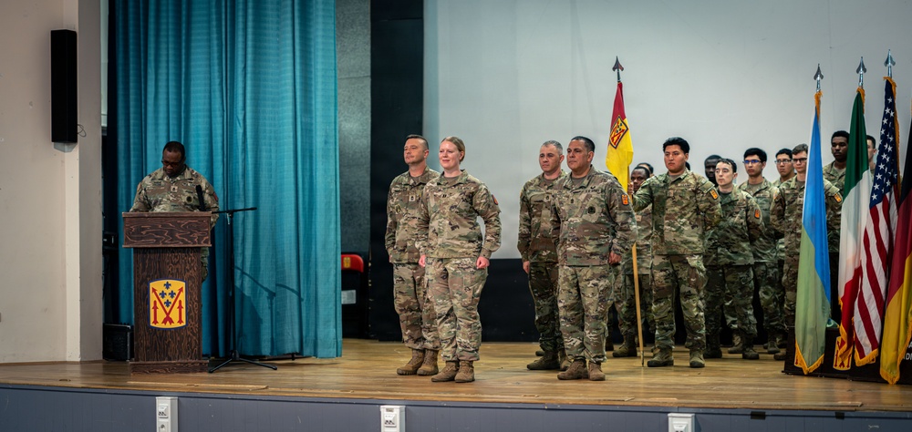 1SG Cruz Relinquished His Responsibility for HHB, 52D ADA BDE Leaving a Legacy of Greatness, at Sembach Kaserne, Germany