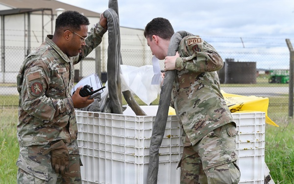 Exercise Tests 100th ARW’s Response to Fuel Spill