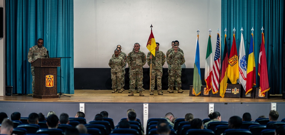 1SG Cruz Relinquished His Responsibility for HHB, 52D ADA BDE Leaving a Legacy of Greatness, at Sembach Kaserne, Germany