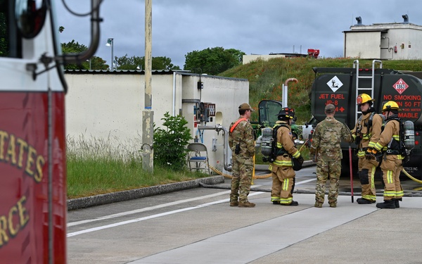 Exercise Tests 100th ARW’s Response to Fuel Spill
