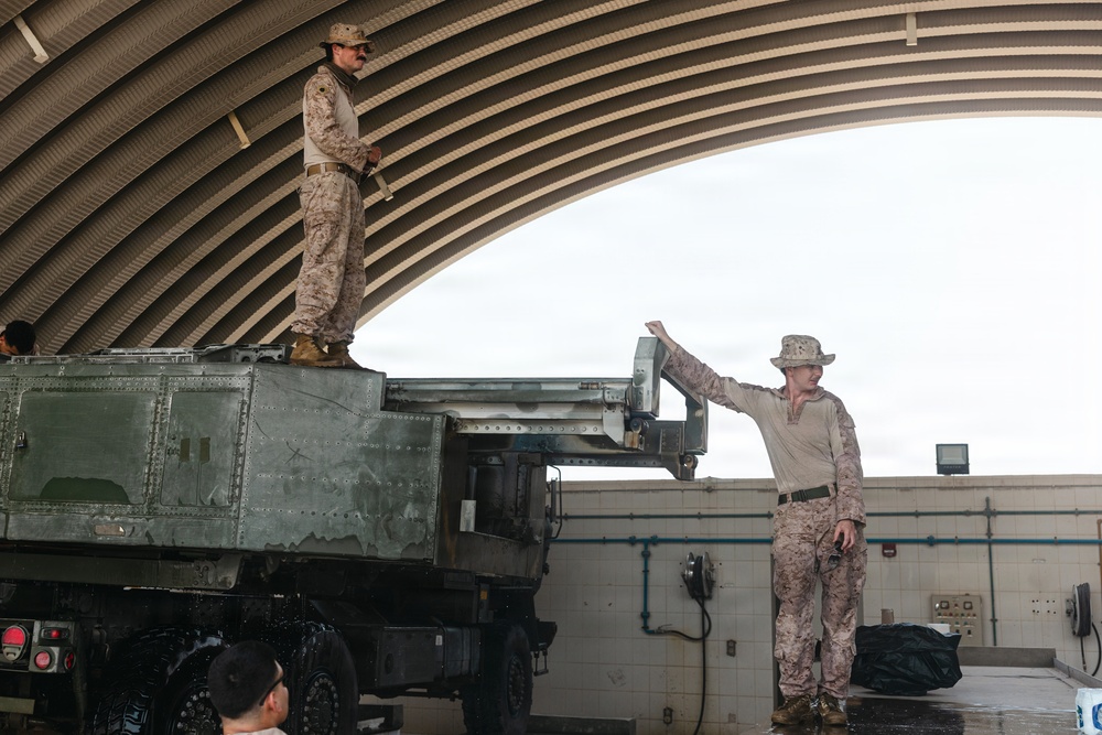 M142 HIMARS Wash Racks