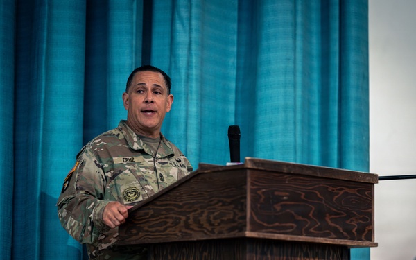 1SG Cruz Relinquished His Responsibility for HHB, 52D ADA BDE Leaving a Legacy of Greatness, at Sembach Kaserne, Germany
