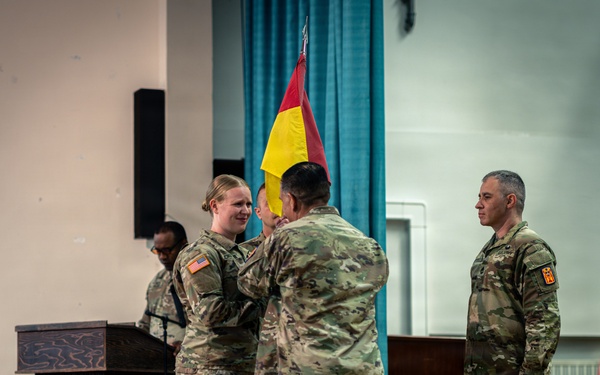 1SG Cruz Relinquished His Responsibility for HHB, 52D ADA BDE Leaving a Legacy of Greatness, at Sembach Kaserne, Germany