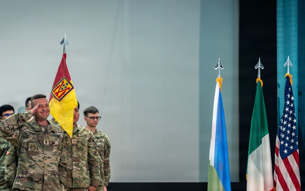 1SG Cruz Relinquished His Responsibility for HHB, 52D ADA BDE Leaving a Legacy of Greatness, at Sembach Kaserne, Germany