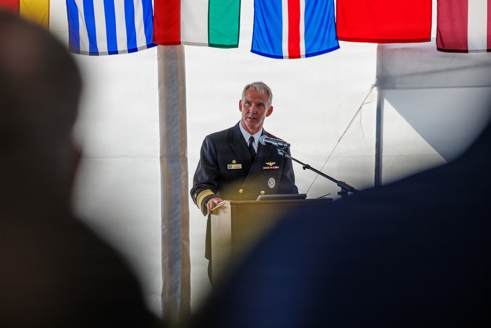 USS Mount Whitney Hosts Key Leader Engagment in Kiel, Germany