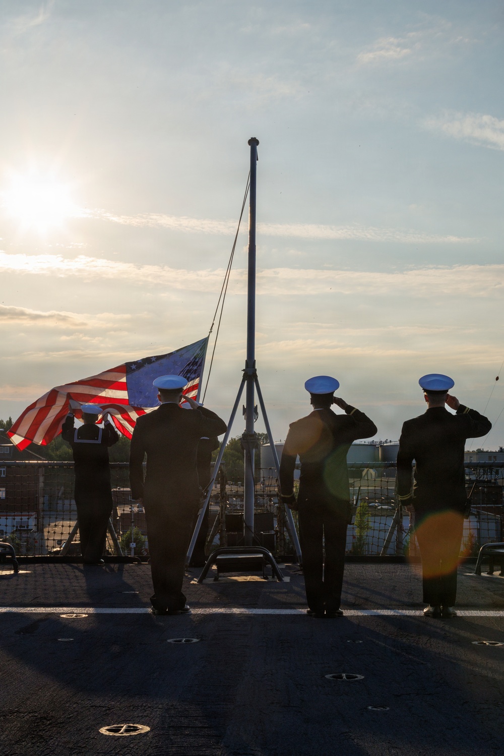 USS Mount Whitney Hosts Key Leader Engagment in Kiel, Germany