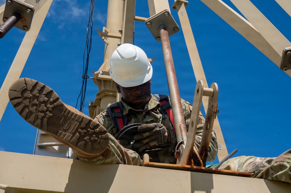 53rd CAOS Airmen fast-track critical runway repairs at Andersen AFB