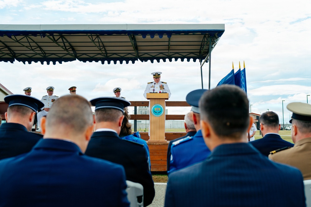 Naval Support Facility Deveselu Conducts Change of Command