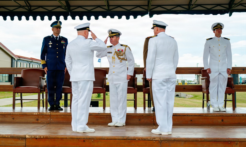 Naval Support Facility Deveselu Conducts Change of Command