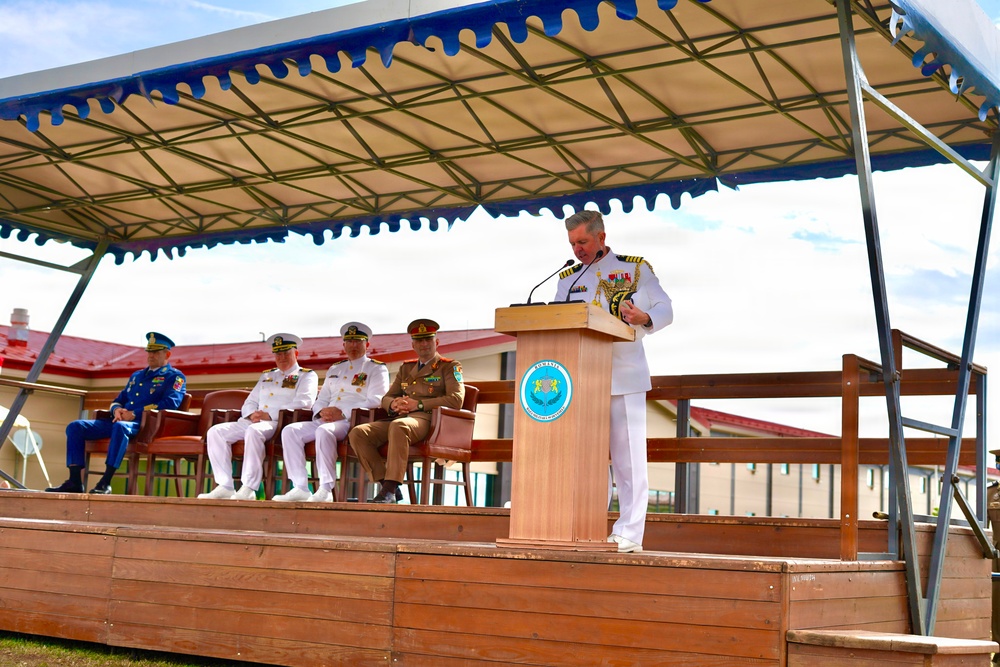 Naval Support Facility Deveselu Conducts Change of Command