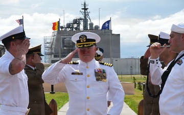 Naval Support Facility Deveselu Conducts Change of Command
