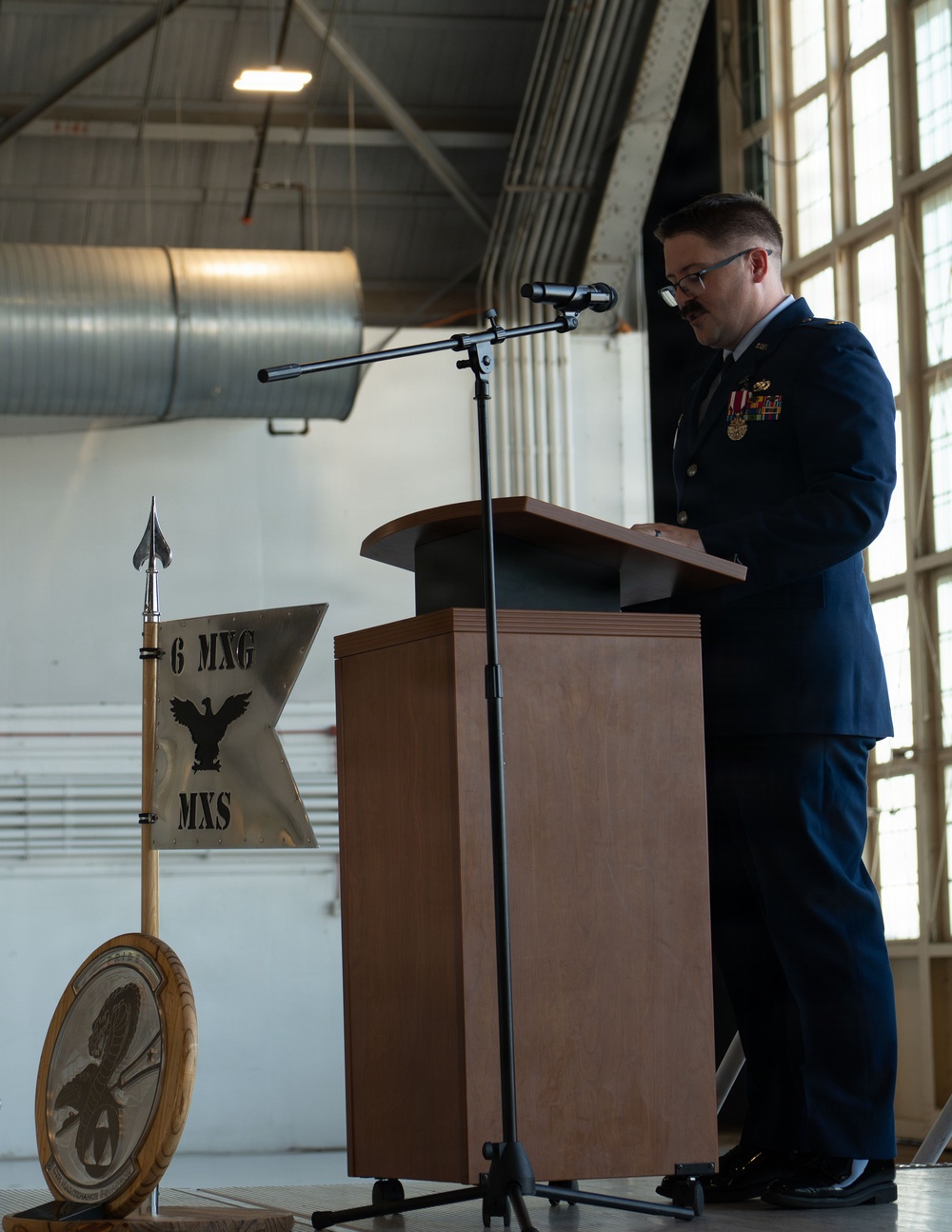 6th Maintenance Squadron Change of Command 2026
