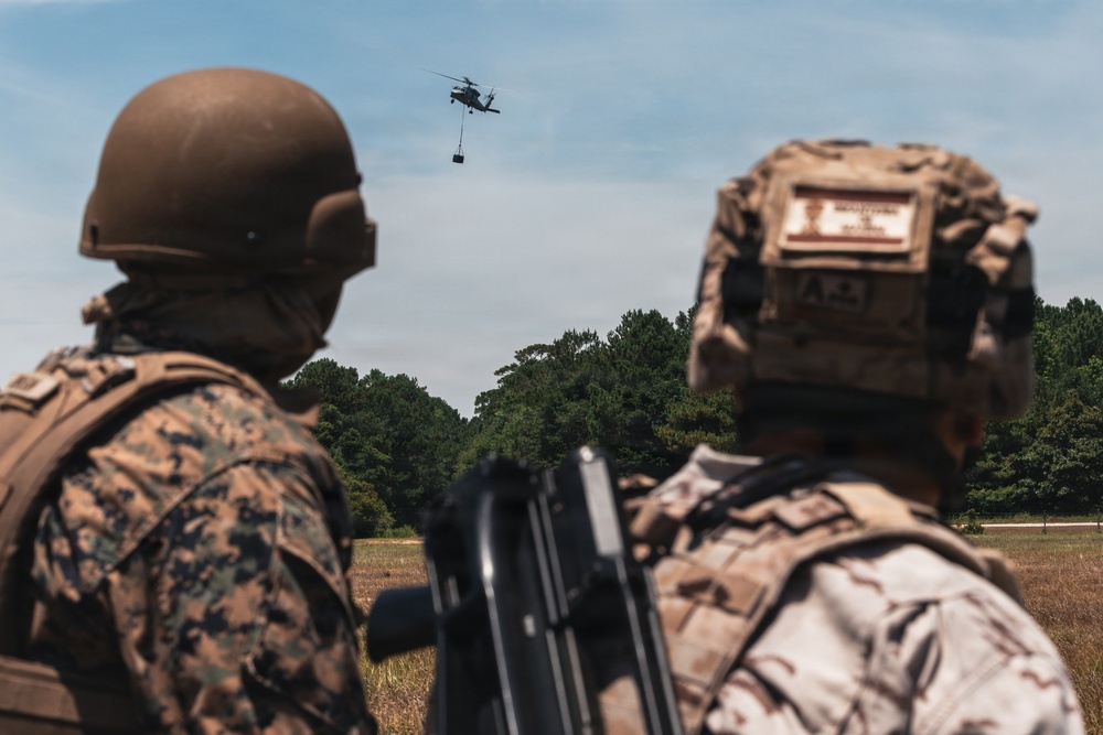Fleet Exercise 250 | Bilateral Helicopter Support Team Training