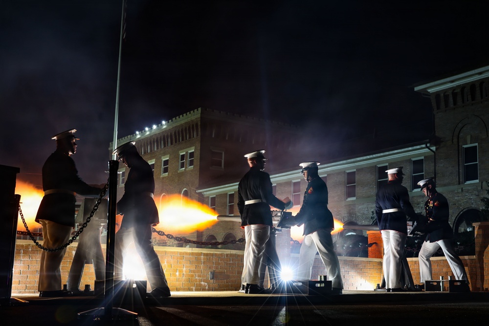 Marine Barracks Washington hosts the Assistant Secretary of War for Critical Technologies, the Honorable Michael F. Dodd