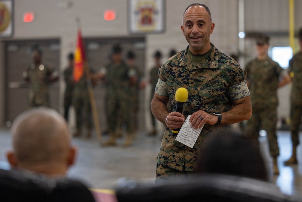 Second Battalion Change of Command