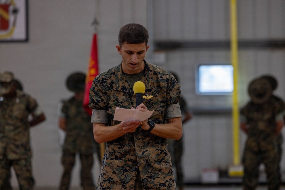 Second Battalion Change of Command