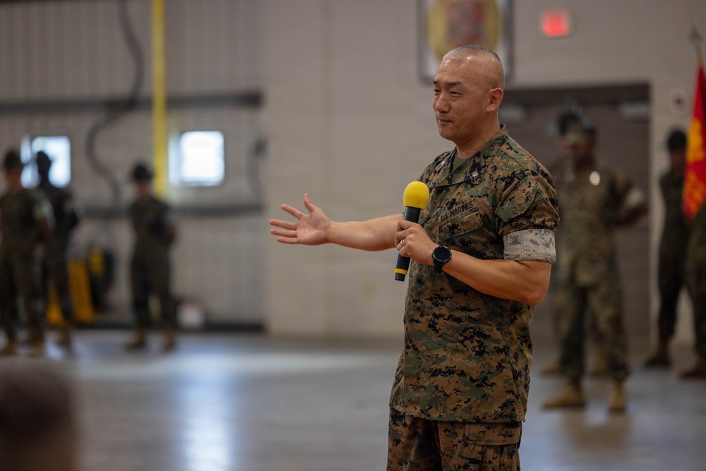 Second Battalion Change of Command