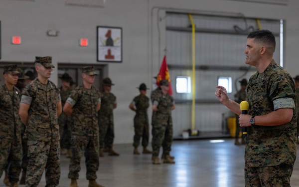 Second Battalion Change of Command