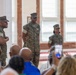 Sgt. Maj. Peoples and MGySgt Rich-Peoples Retirement Ceremony