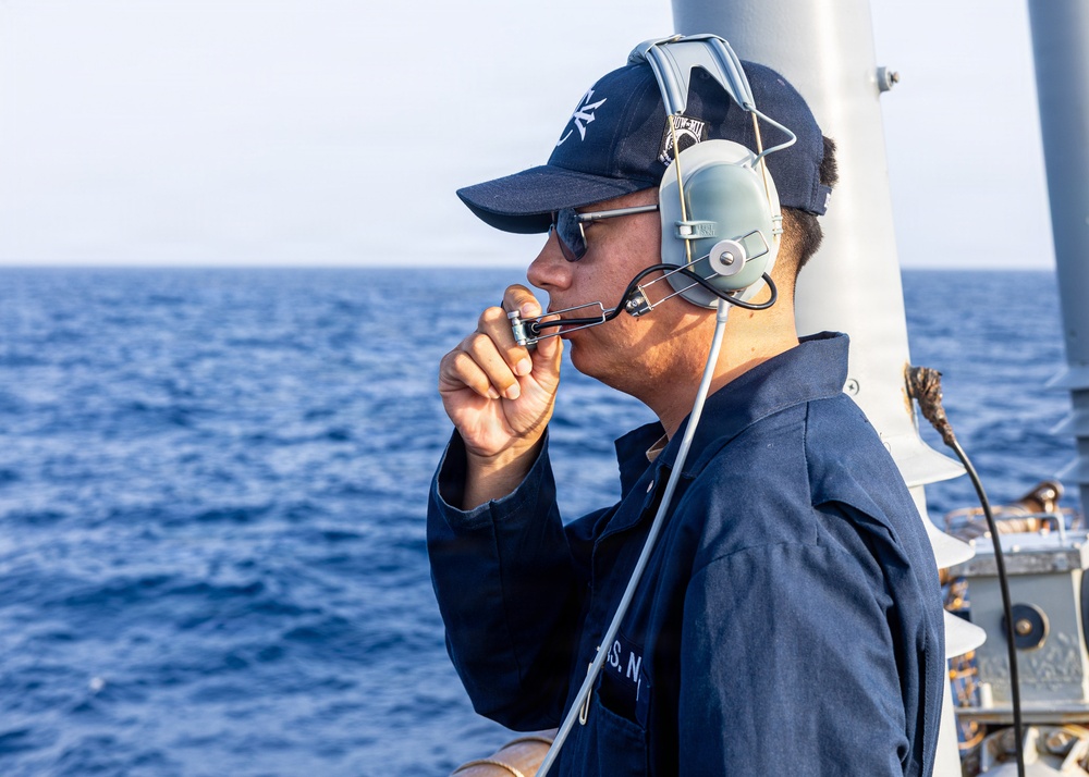 Donald Cook Conducts Small Boat Operations