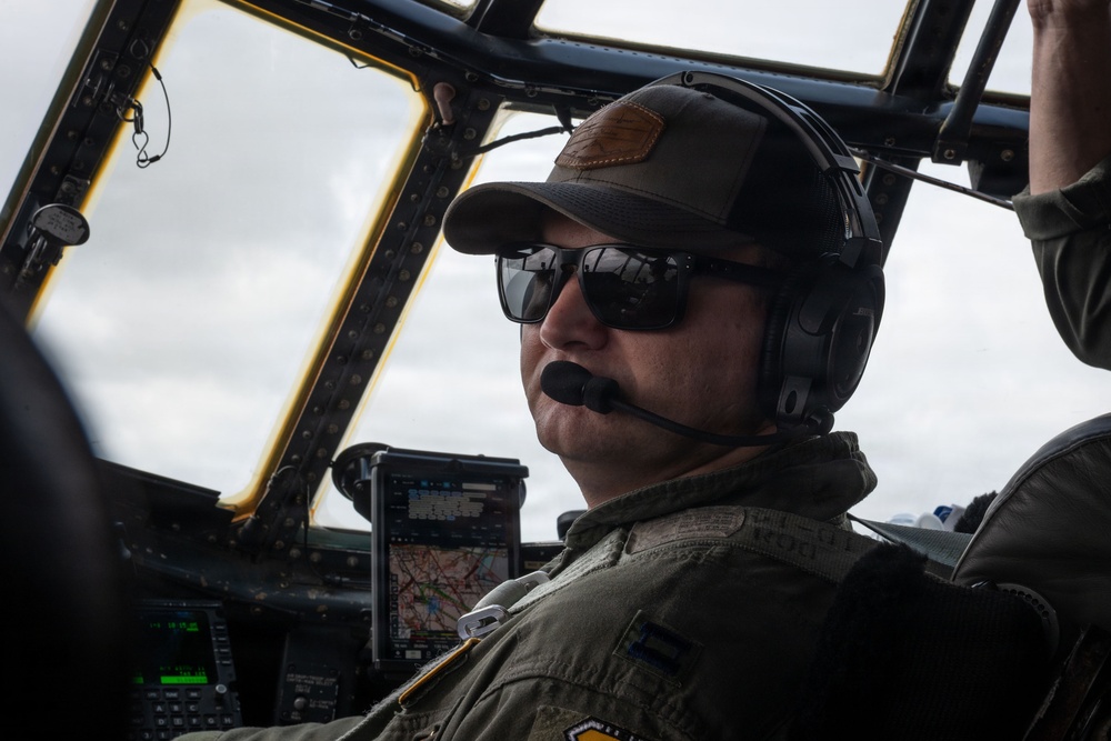 103d Airlift Wing supports airborne drops over France