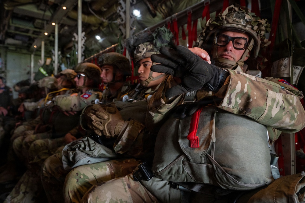 103rd Airlift Wing facilitates 173rd airborne brigade drops over Normandy
