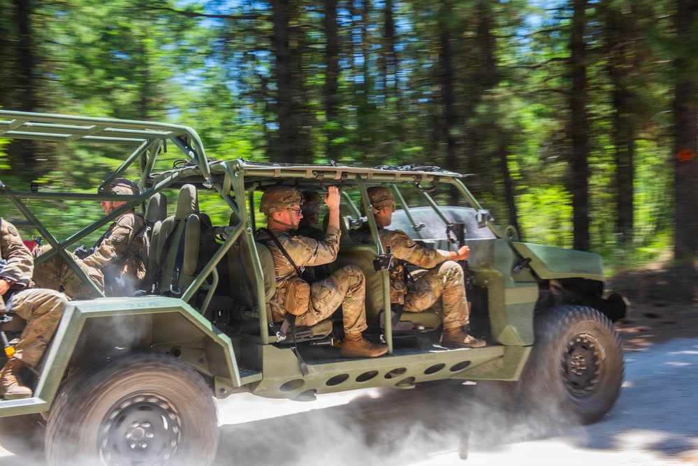 Infantry Squad Vehicle Familiarization Training
