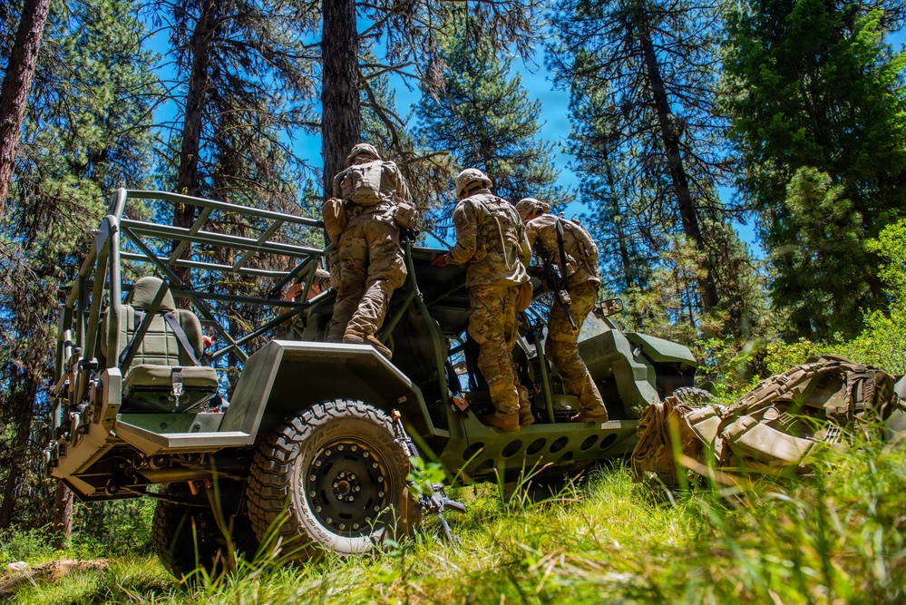 Infantry Squad Vehicle Familiarization Training