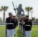 Silent Drill Platoon Preforms at SAIL250 Virginia
