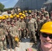 ILLINOIS ARMY NATIONAL GUARD’S 123RD ENGINEER SOLDIERS BUILD RUNNING TRACK AND RENOVATE ARMORY
