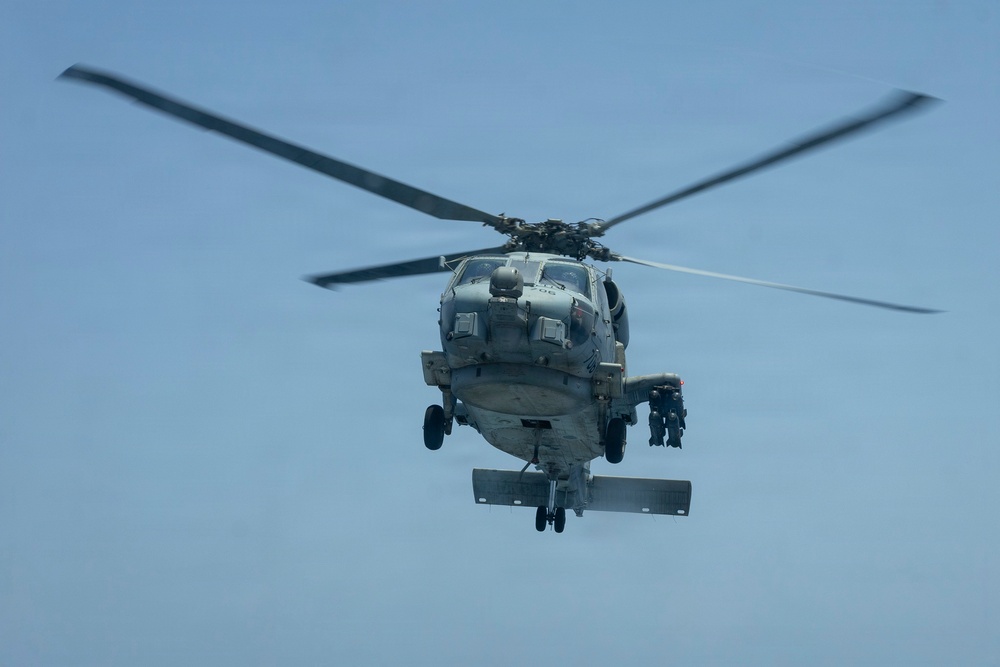 Delbert D. Black Conducts Flight Operations