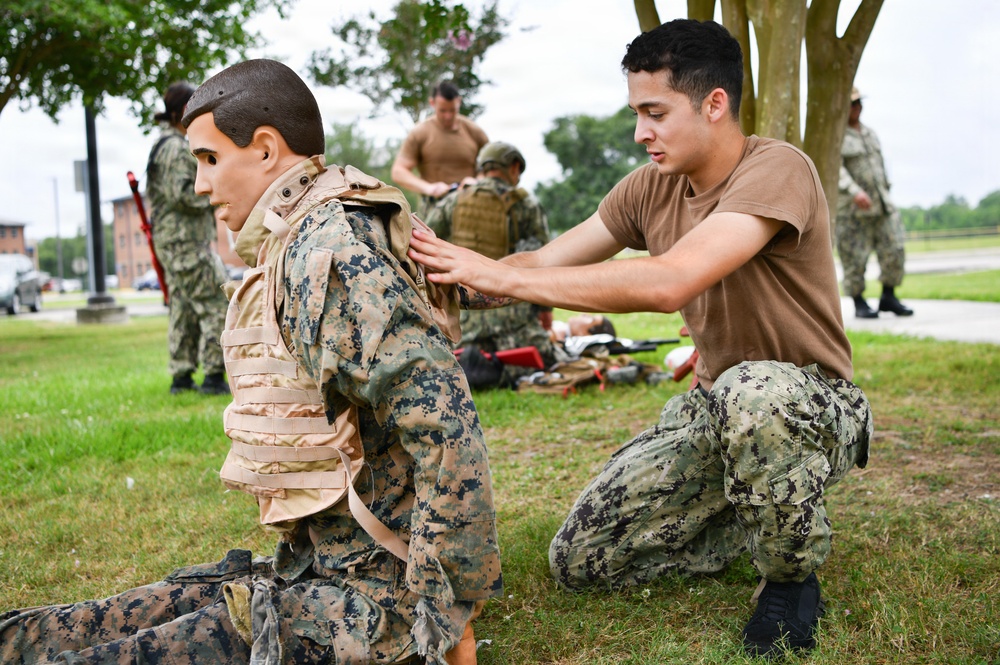 NBHC Belle Chasse Sailors Participate In TCCC Training, April 30, 2026