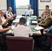 SES Stephens meets French Lt. Gen. Tardif
