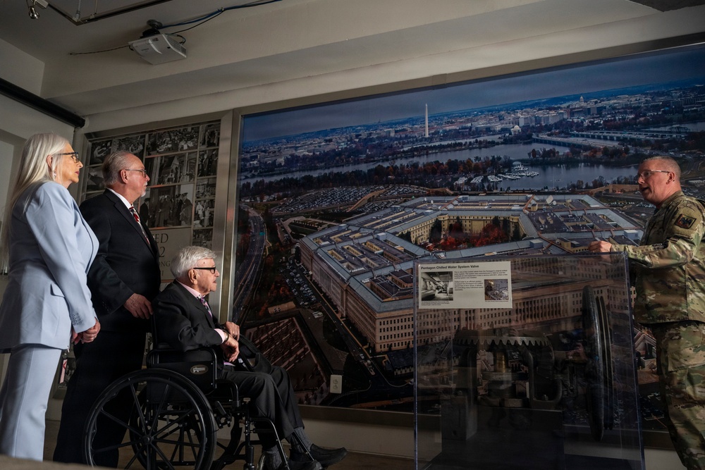WWII Veteran Celebrates 100th Birthday At The Pentagon