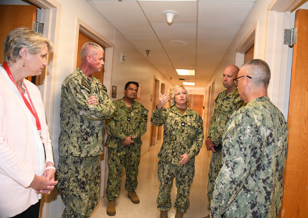Rear Adm. Hawkins visits NMRTC Jacksonville June 17, 2026