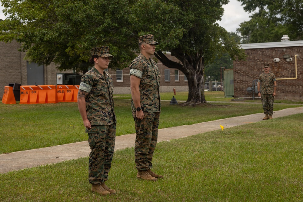 Headquarters Company Change of Command Ceremony