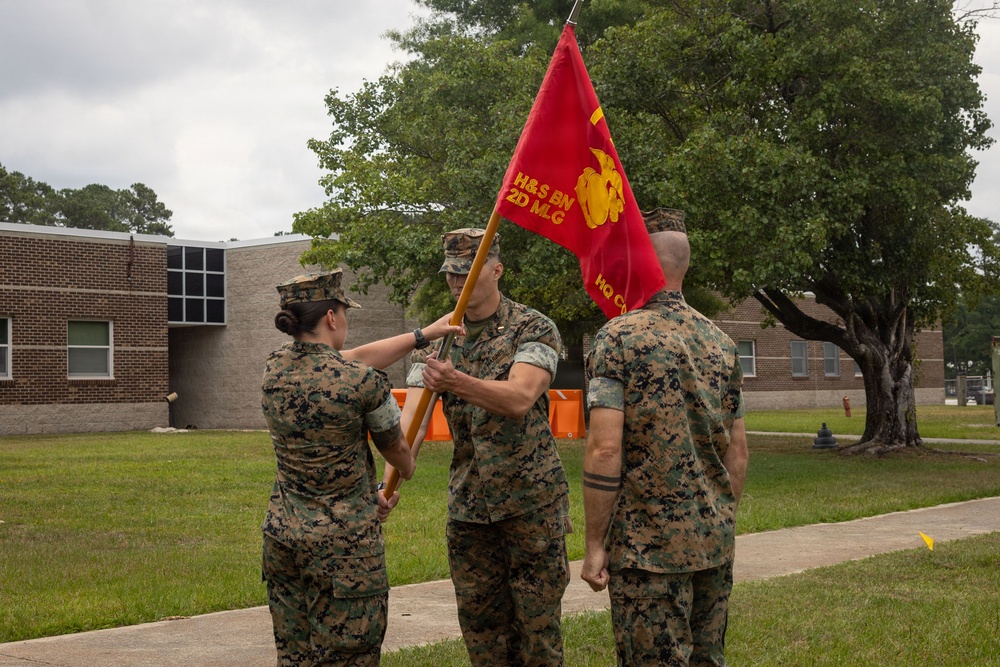 Headquarters Company Change of Command Ceremony